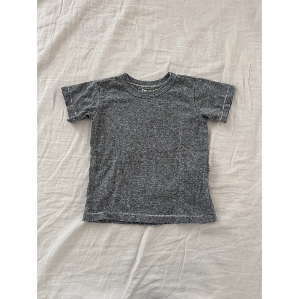 Hey Gang Kids Short Sleeve Raw Hem Tee Made in USA 2/3 Years
